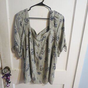 Angels size 3x Womans Blouse